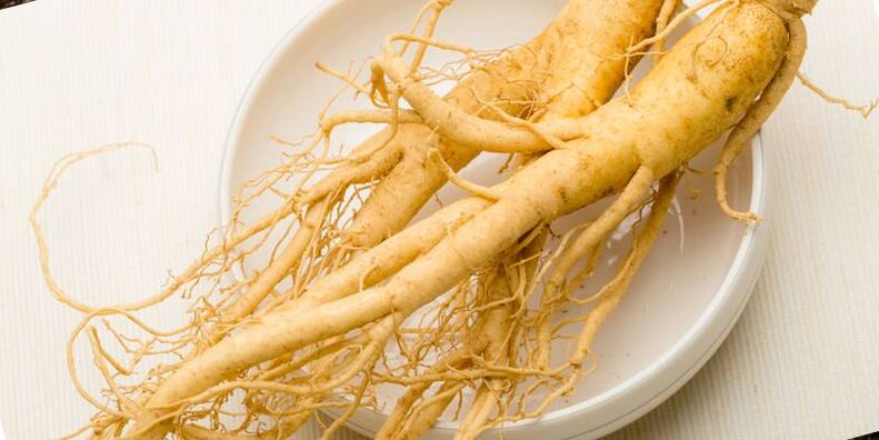 ginseng ki te whakanui ake i te kaha